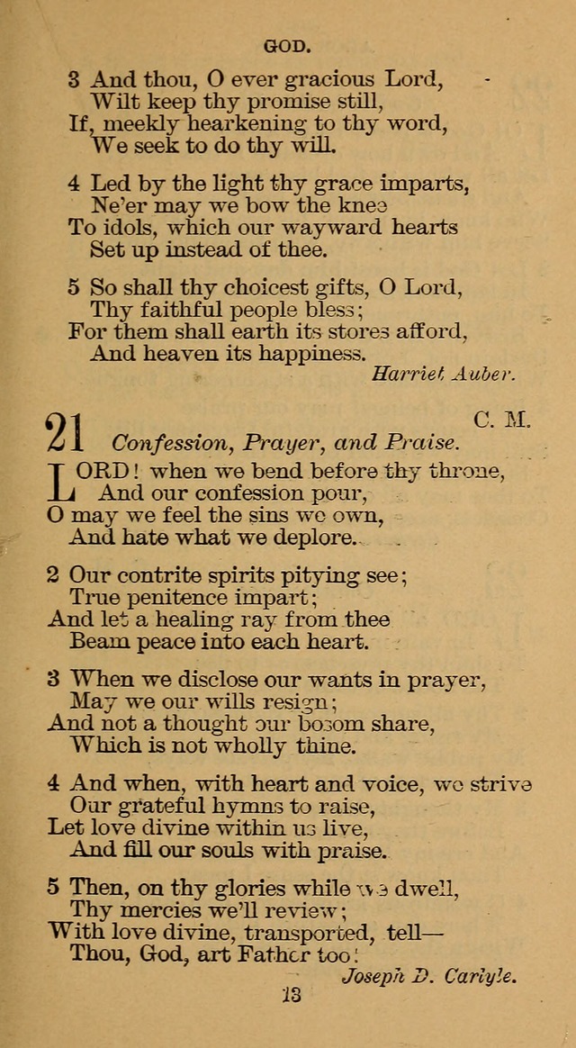 The Hymn Book of the Free Methodist Church page 13