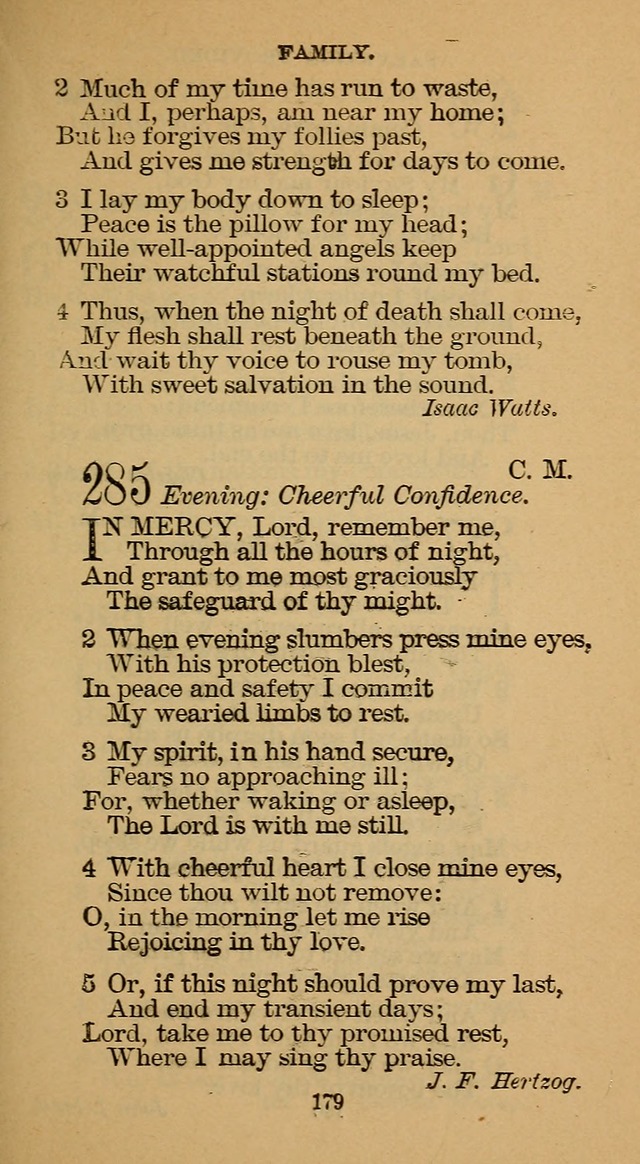 The Hymn Book of the Free Methodist Church page 181
