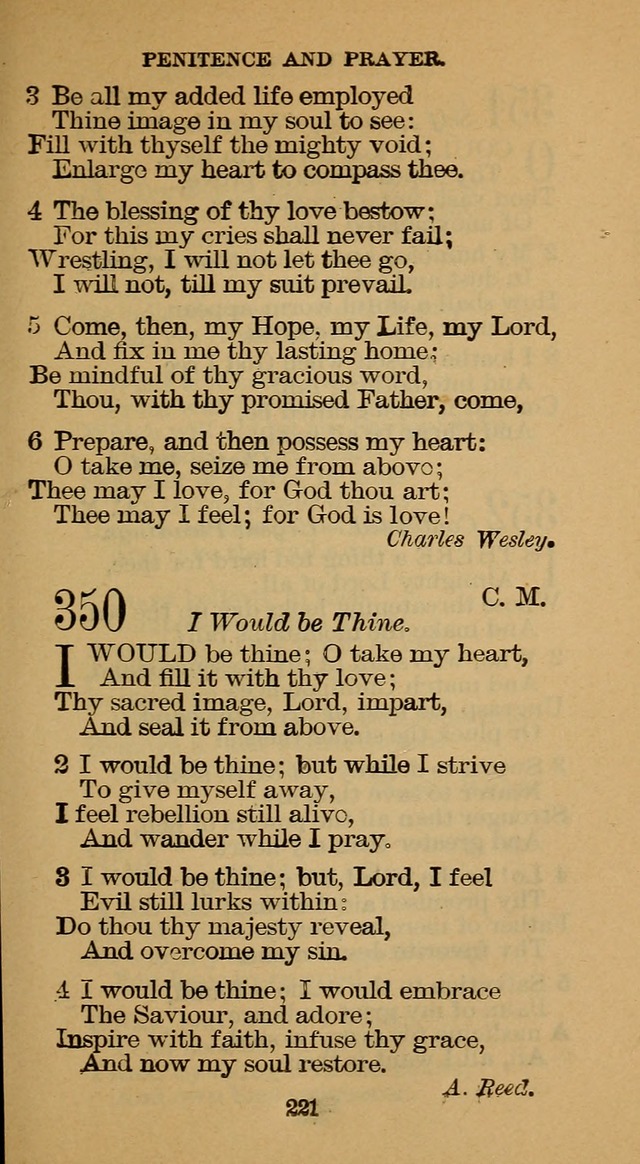 The Hymn Book of the Free Methodist Church page 223