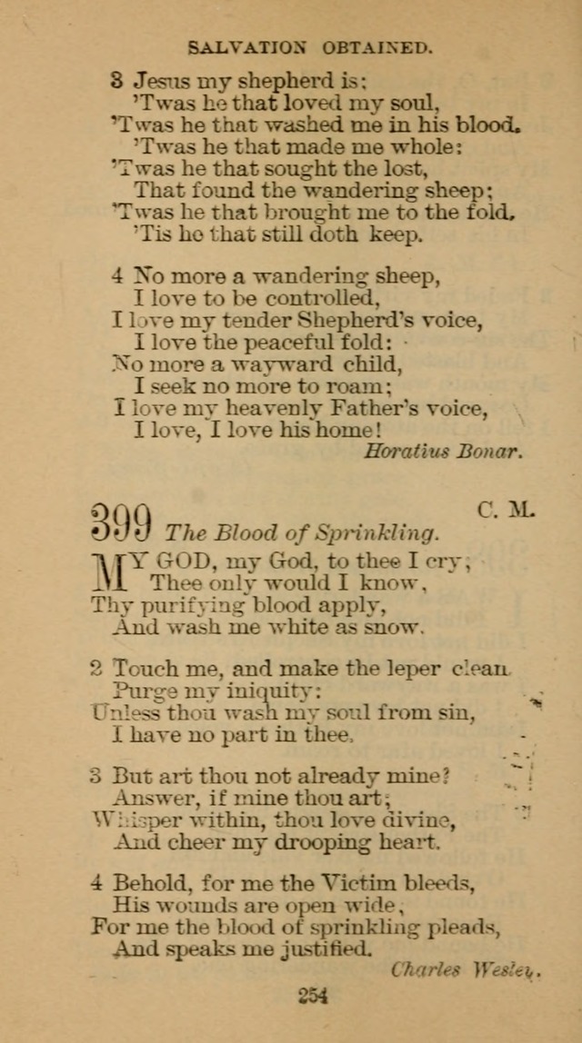 The Hymn Book of the Free Methodist Church page 256