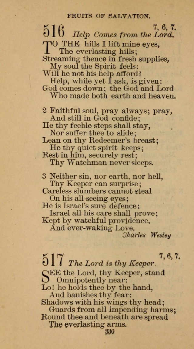 The Hymn Book of the Free Methodist Church page 332