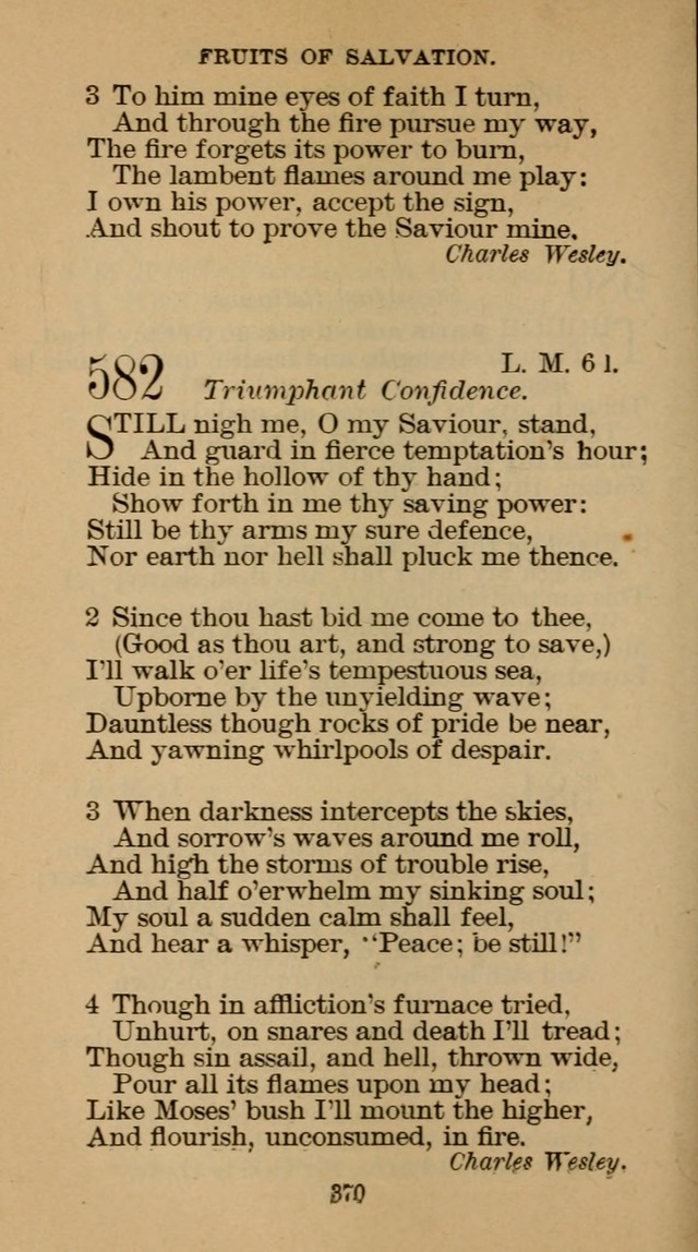 The Hymn Book of the Free Methodist Church page 372