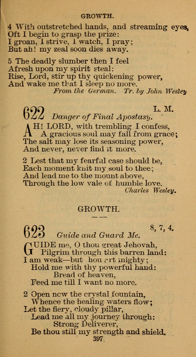 The Hymn Book of the Free Methodist Church page 399