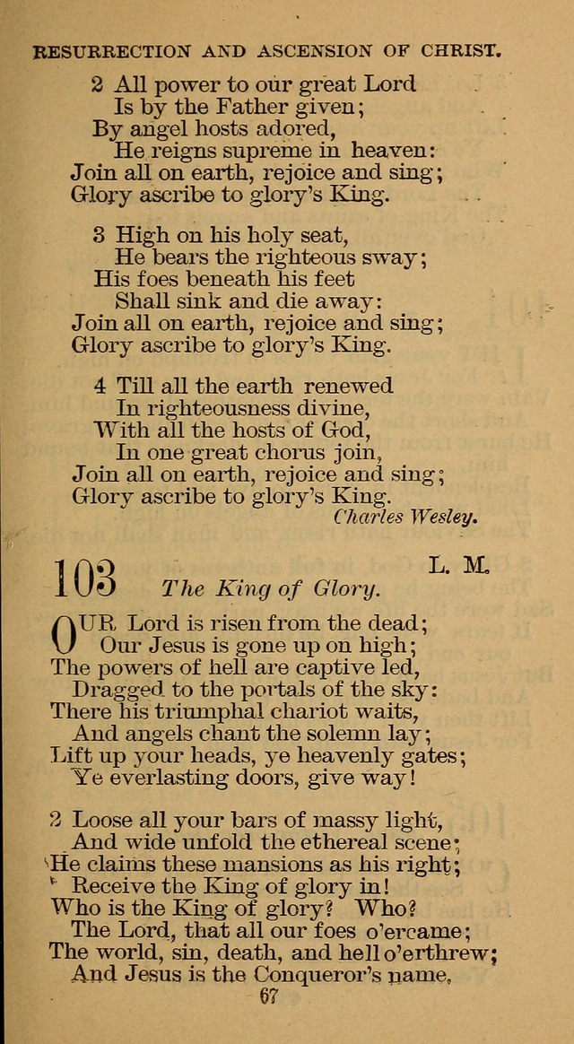 The Hymn Book of the Free Methodist Church page 69