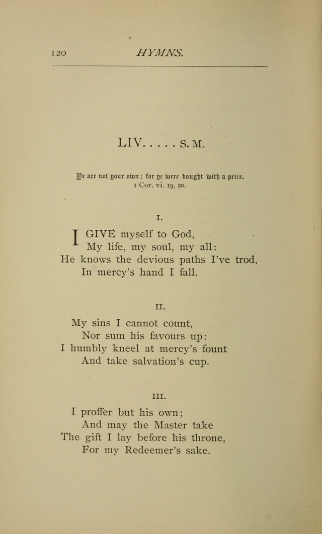 Hymns and a Few Metrical Psalms (2nd ed.) page 122
