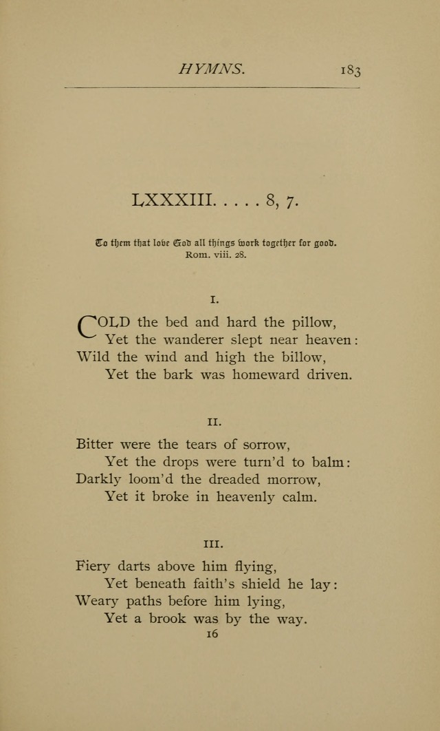 Hymns and a Few Metrical Psalms (2nd ed.) page 185