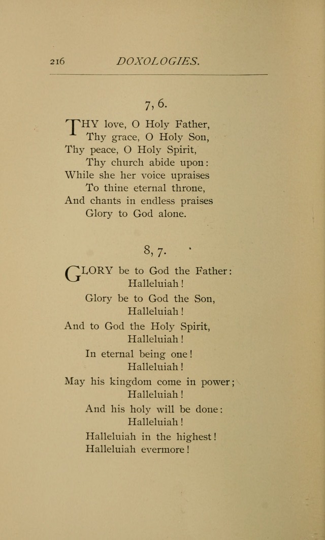 Hymns and a Few Metrical Psalms (2nd ed.) page 218