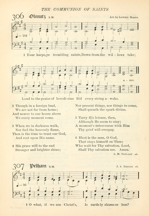 Hymns of the Faith: with psalms for the use of congragations page 355