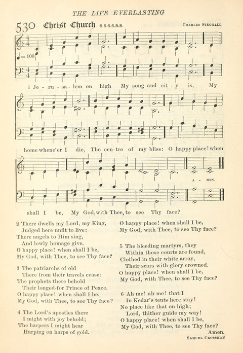 Hymns of the Faith: with psalms for the use of congragations page 533