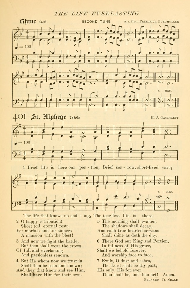 Hymns of the Faith with Psalms: for the use of congregations page 398