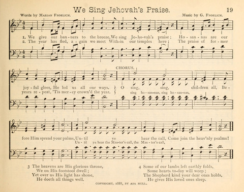 Happy Greetings: a Collection of Choice Original Hymns and Tunes page 19