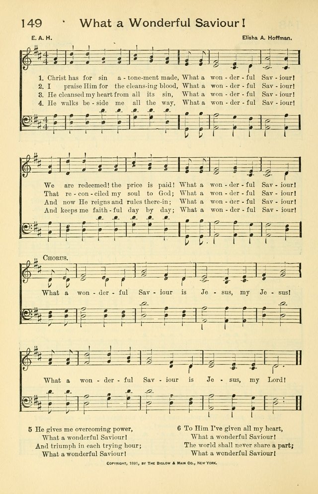 Hallowed Hymns, New and Old page 149