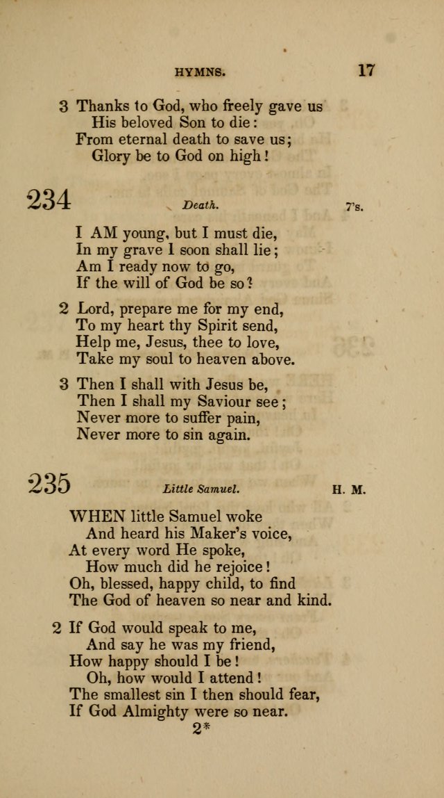 Hymns additional to the Hymns in the Prayer Book: collected for the Sunday-school of their parishes by the rectors of St. Philip