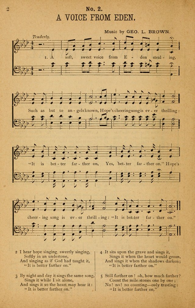 The Highway Hymnal: a choice collection of popular hymns and music, new and old. Arranged for the work in camp, convention, church and home page 2