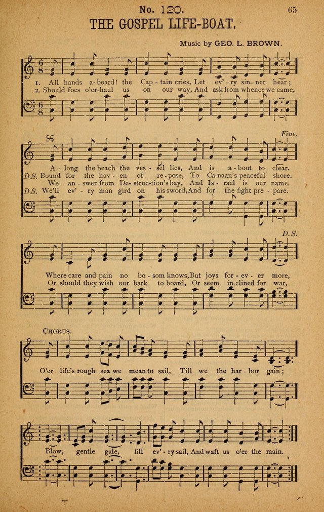 The Highway Hymnal: a choice collection of popular hymns and music, new and old. Arranged for the work in camp, convention, church and home page 65