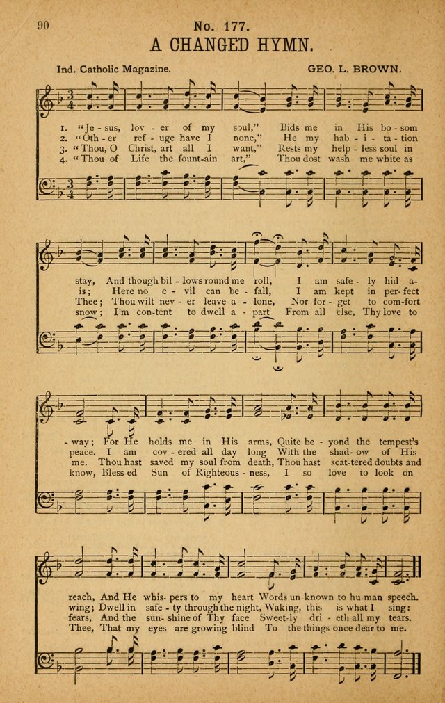 The Highway Hymnal: a choice collection of popular hymns and music, new and old. Arranged for the work in camp, convention, church and home page 90