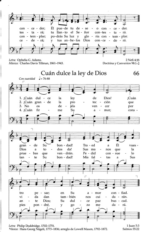 Himnos de la Iglesia de Jesucristo de Los Santos de Los Últimos Días page 85