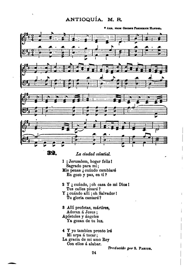 Himnario de la Iglesia Metodista Episcopal page 32
