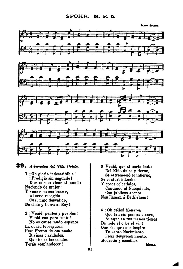 Himnario de la Iglesia Metodista Episcopal page 39