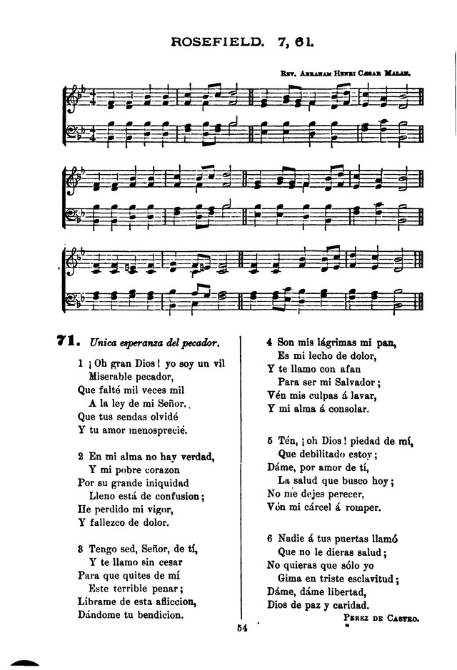 Himnario de la Iglesia Metodista Episcopal page 64