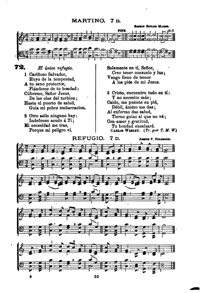 Himnario de la Iglesia Metodista Episcopal page 65