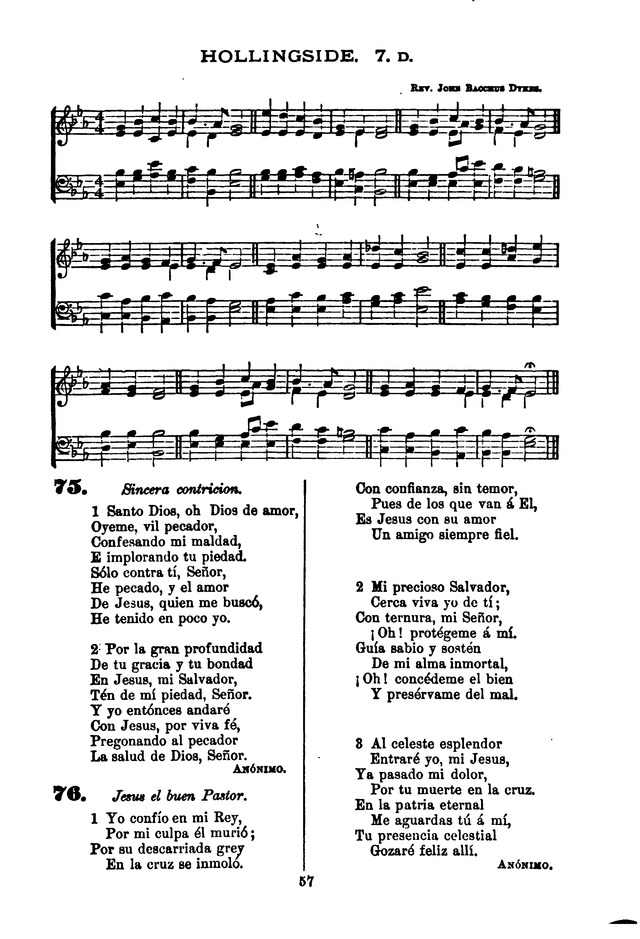 Himnario de la Iglesia Metodista Episcopal page 67