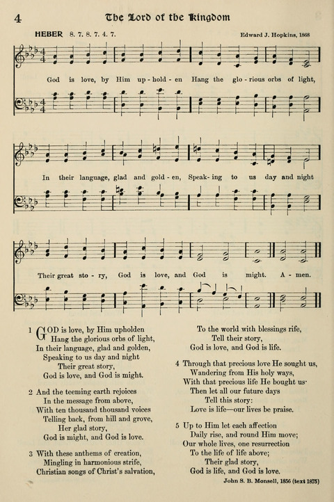 Hymns of the Kingdom of God: with Tunes page 4