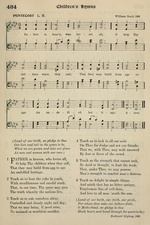 Hymns of the Kingdom of God: with Tunes page 487