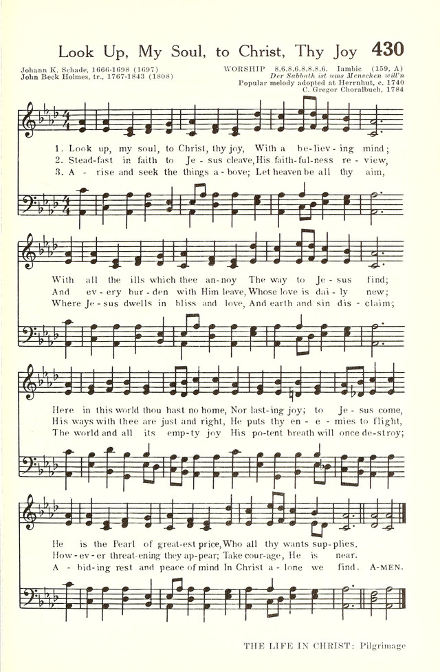 Hymnal and Liturgies of the Moravian Church page 612