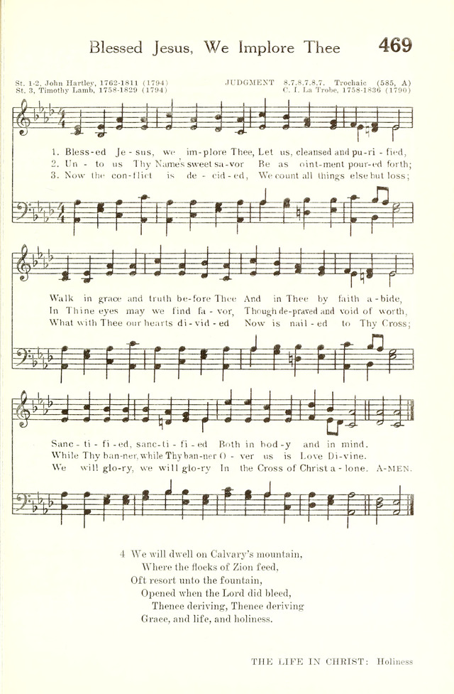 Hymnal and Liturgies of the Moravian Church page 646