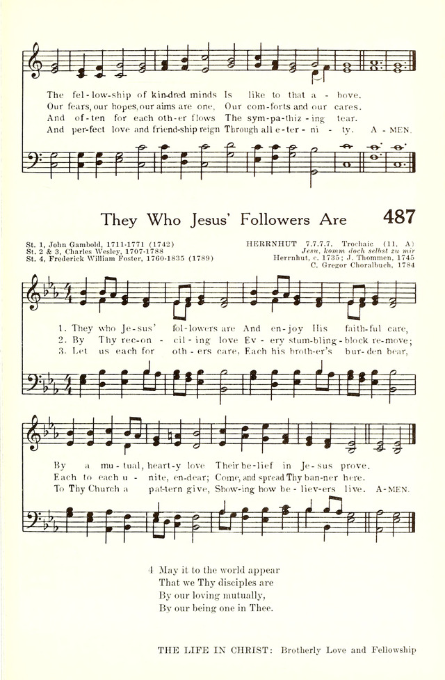 Hymnal and Liturgies of the Moravian Church page 660