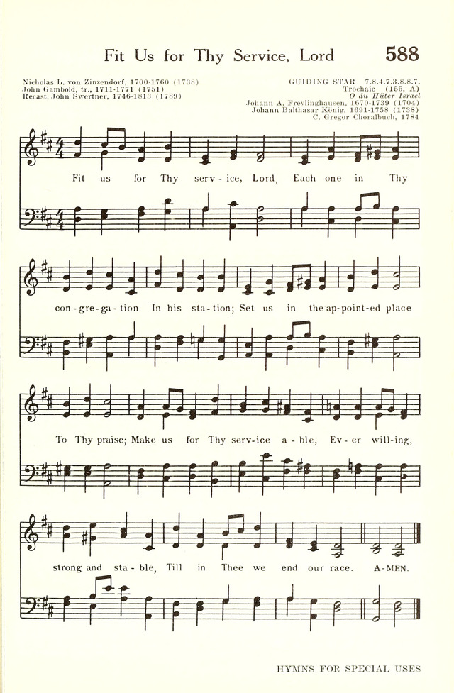 Hymnal and Liturgies of the Moravian Church page 756