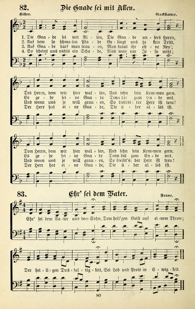 Heils-Lieder, eine Sammlung Geistlicher Lieder für Sonntagsschulen, Jugendvereine page 78