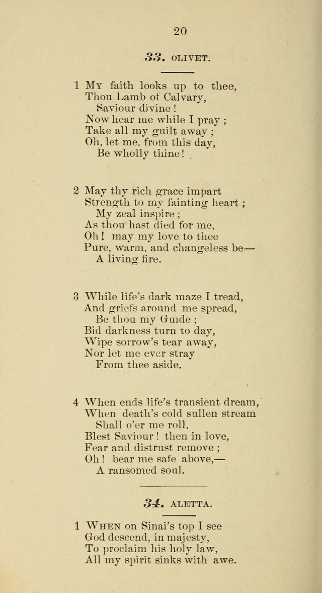 Hymns for the Meeting of the American Board: Brooklyn, N.Y., October 1870 page 21