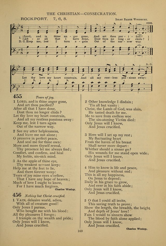 Hymnal of the Methodist Episcopal Church page 166