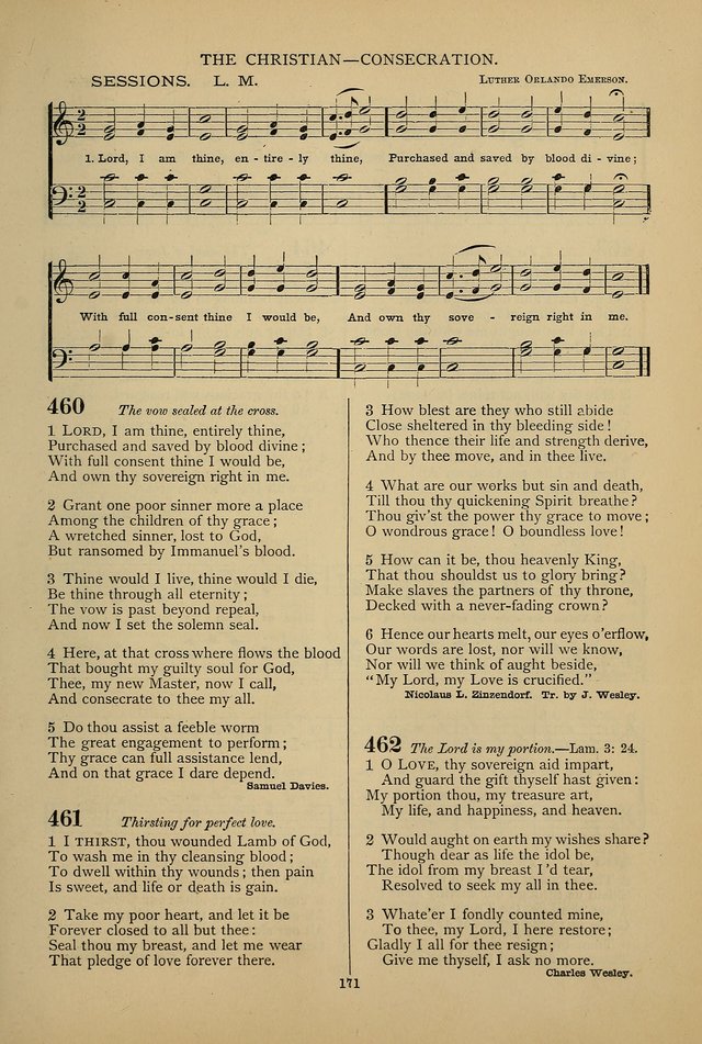 Hymnal of the Methodist Episcopal Church page 168