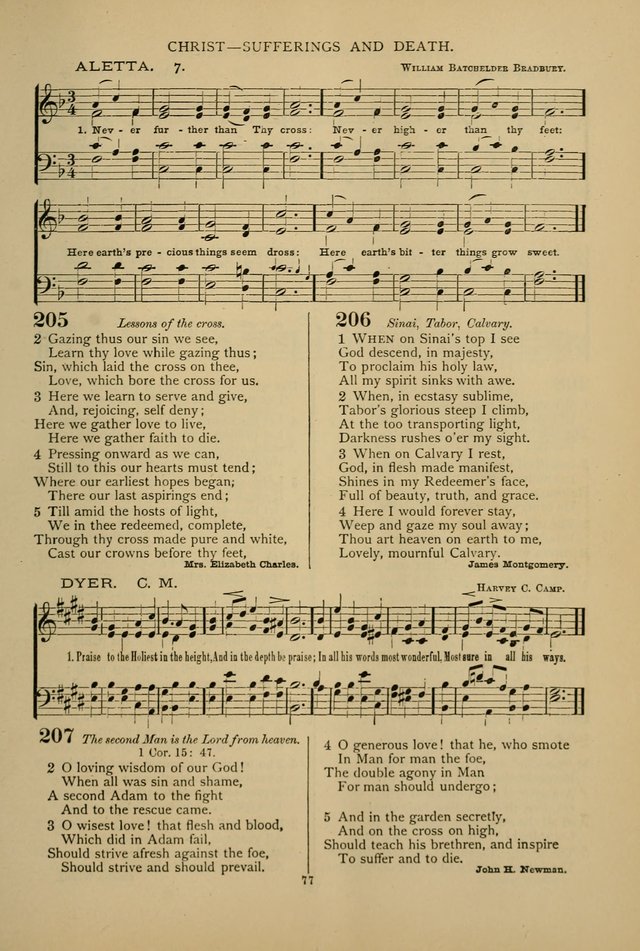 Hymnal of the Methodist Episcopal Church page 74