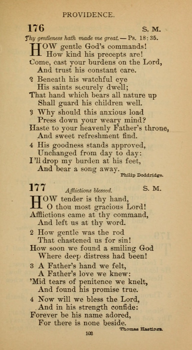 Hymnal of the Methodist Episcopal Church page 103
