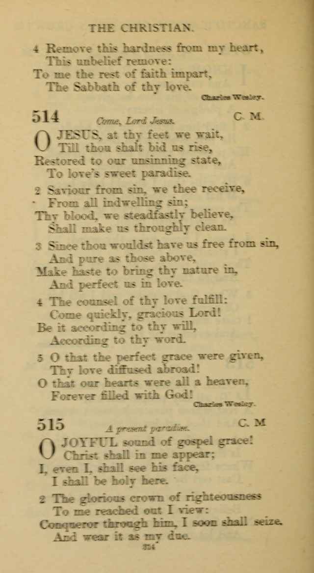 Hymnal of the Methodist Episcopal Church page 314