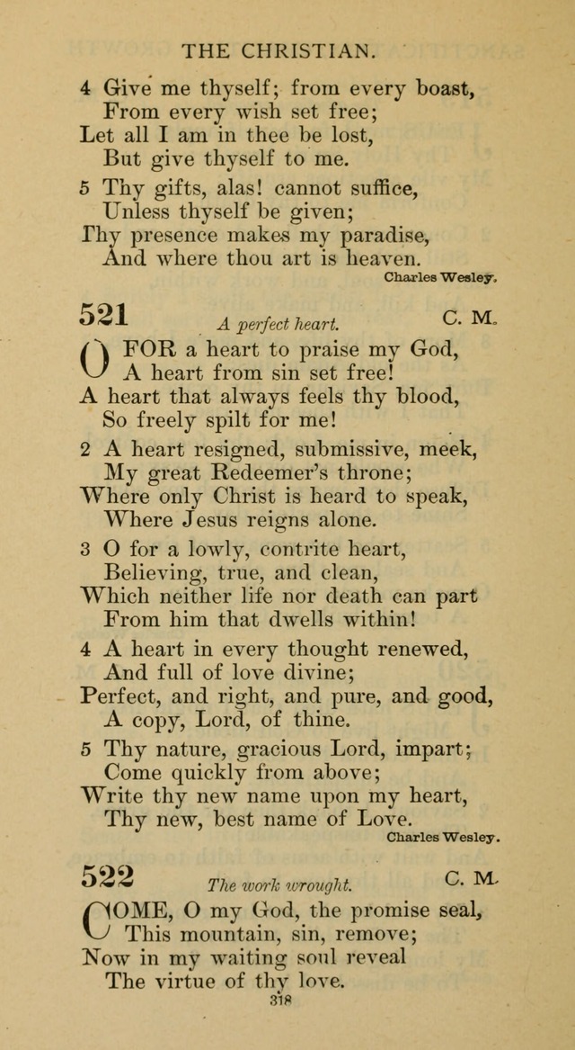 Hymnal of the Methodist Episcopal Church page 318