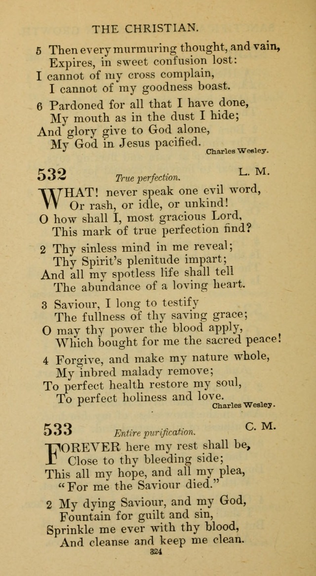 Hymnal of the Methodist Episcopal Church page 324