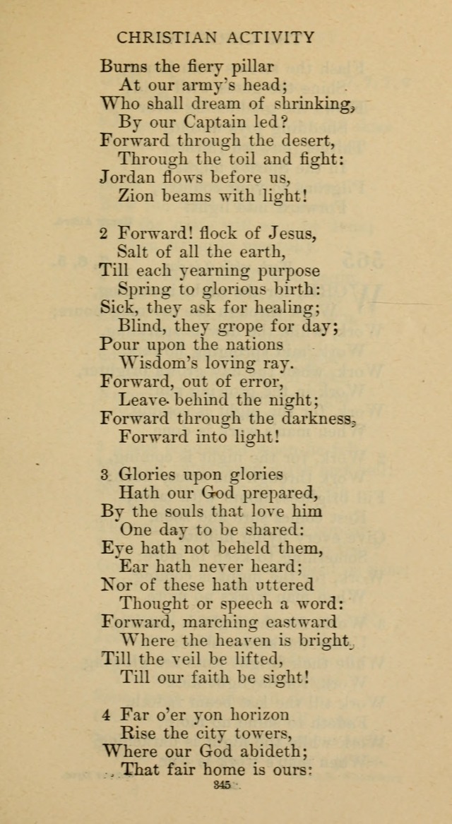Hymnal of the Methodist Episcopal Church page 345