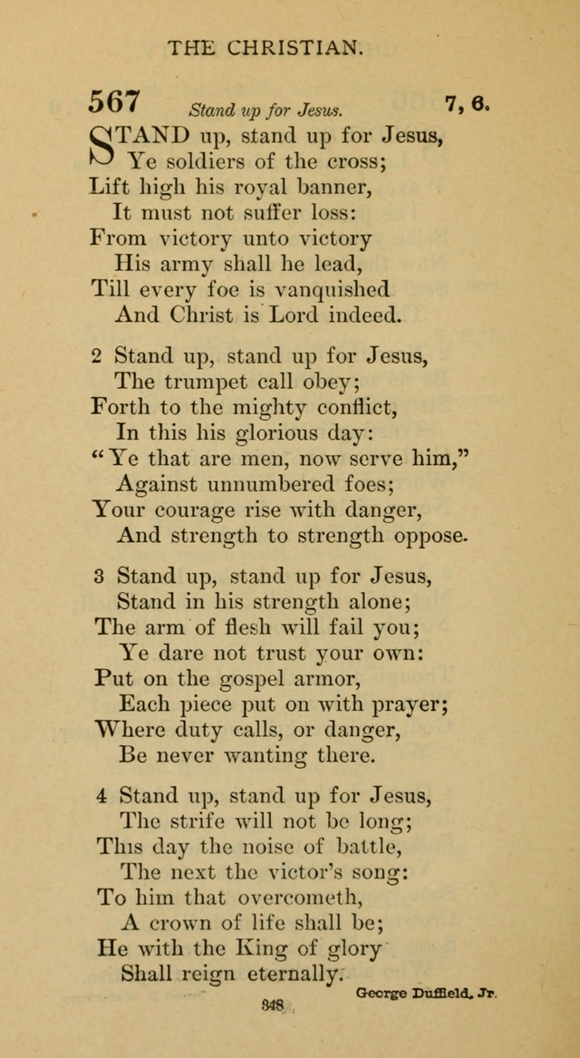 Hymnal of the Methodist Episcopal Church page 348