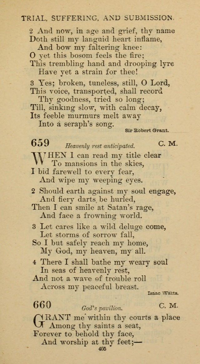 Hymnal of the Methodist Episcopal Church page 405