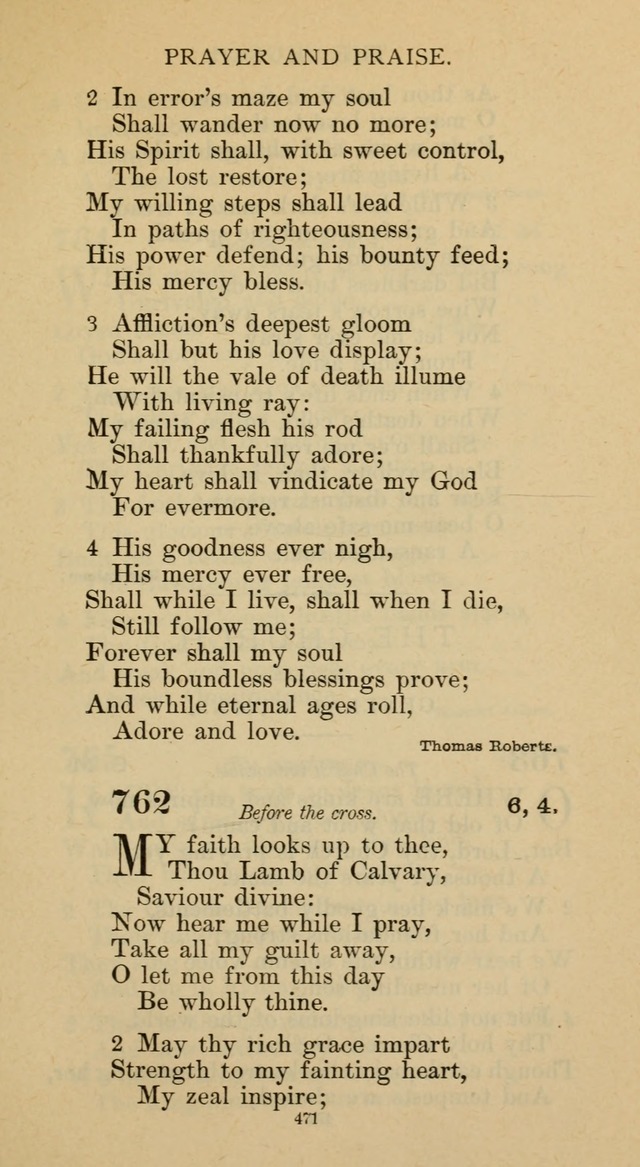 Hymnal of the Methodist Episcopal Church page 471