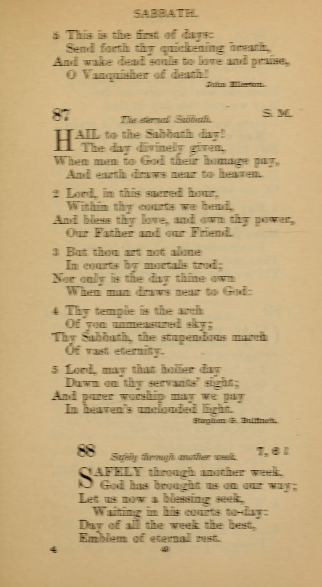 Hymnal of the Methodist Episcopal Church page 49