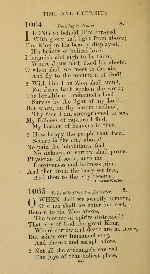 Hymnal of the Methodist Episcopal Church page 660