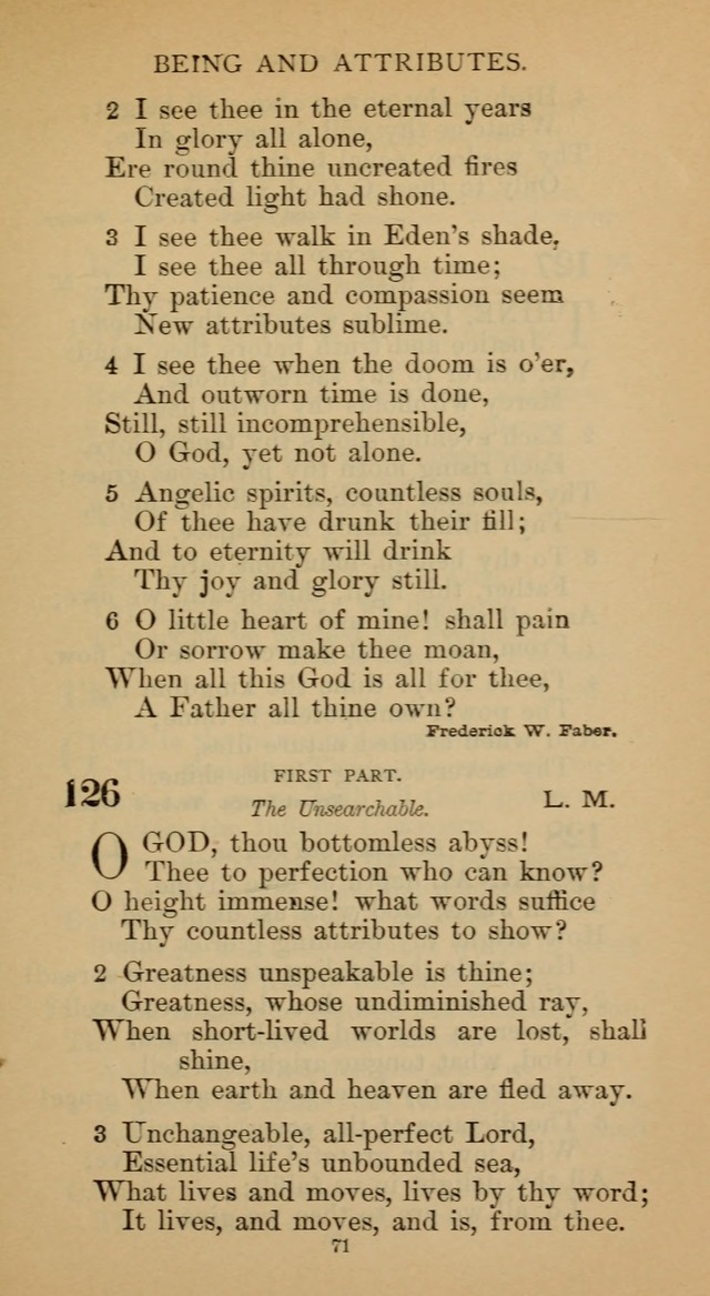 Hymnal of the Methodist Episcopal Church page 71