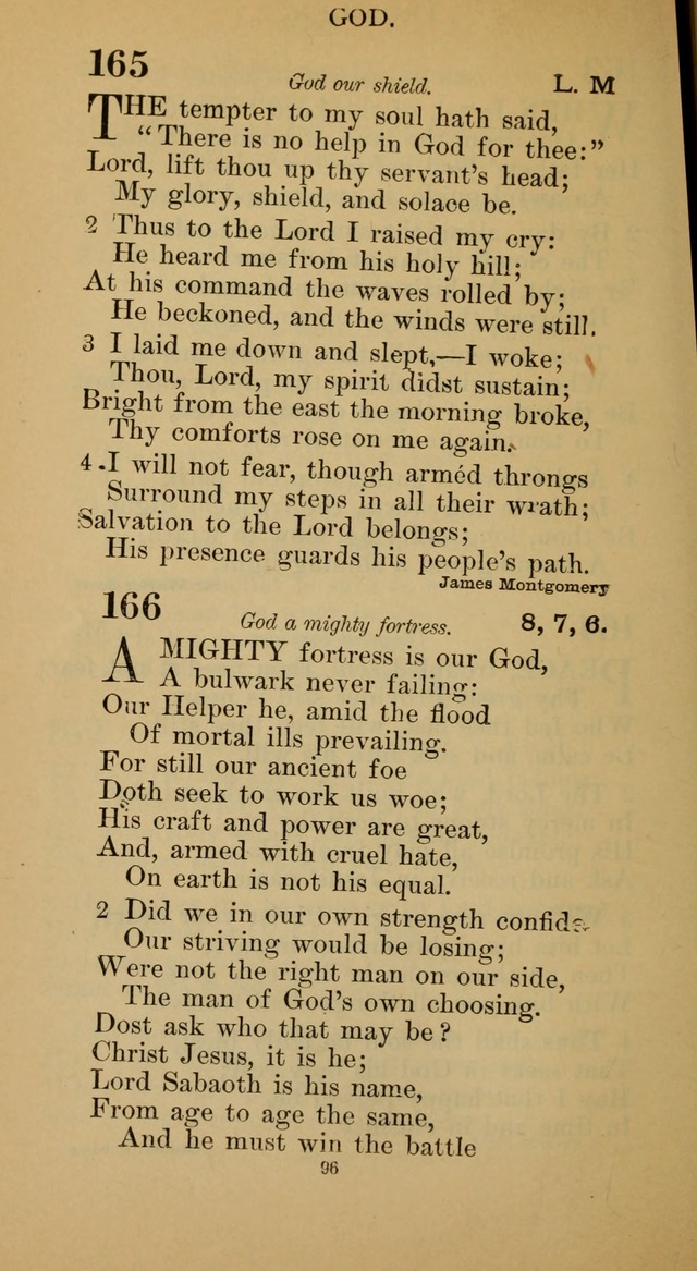 Hymnal of the Methodist Episcopal Church page 96