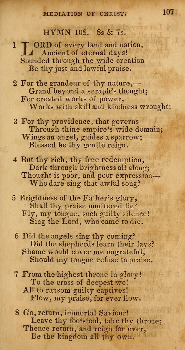 Hymn book of the Methodist Protestant Church. (4th ed.) page 109